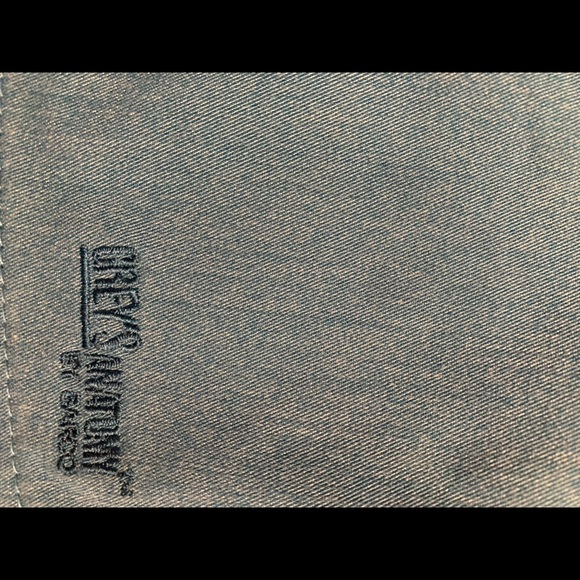 Greys Anatomy Green Washed colored scrubs. - Picture 2 of 2